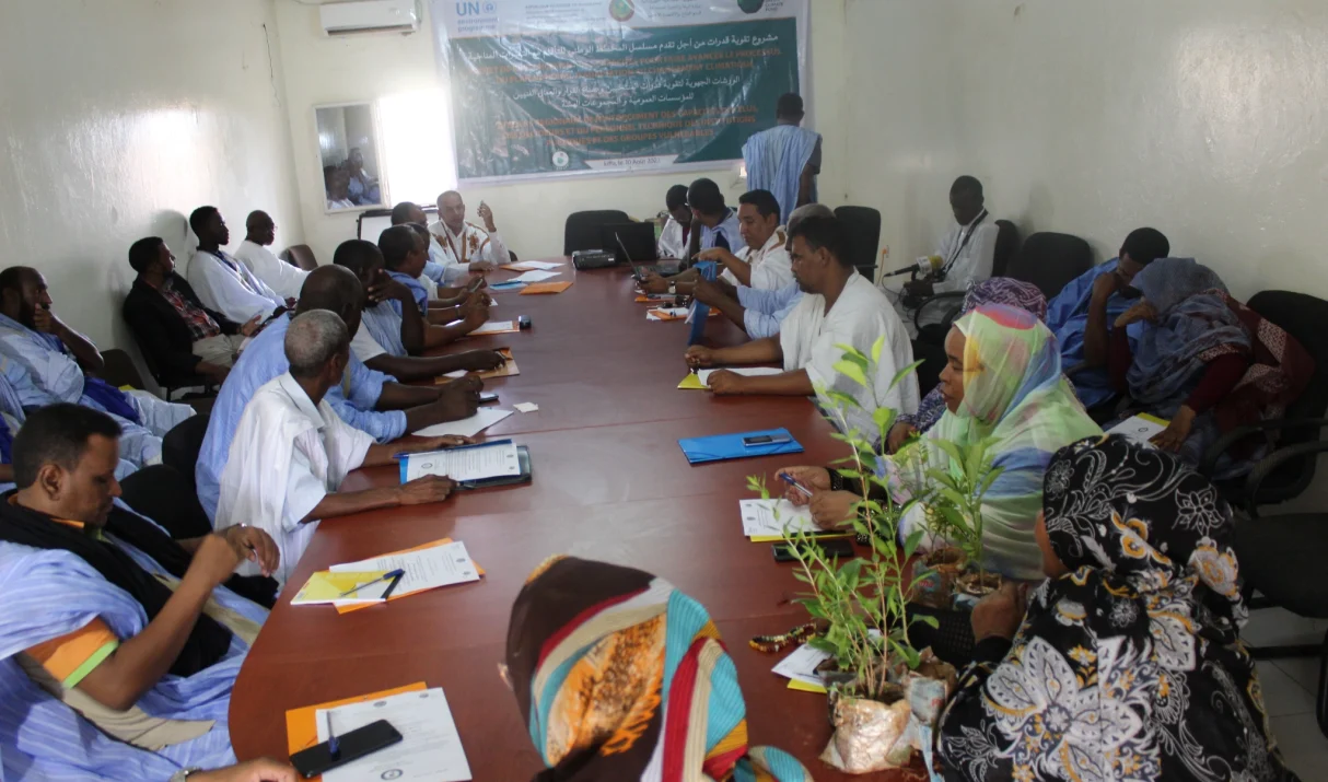 Projet de renforcement des capacités pour l’élaboration du plan national d’adaptation au changement